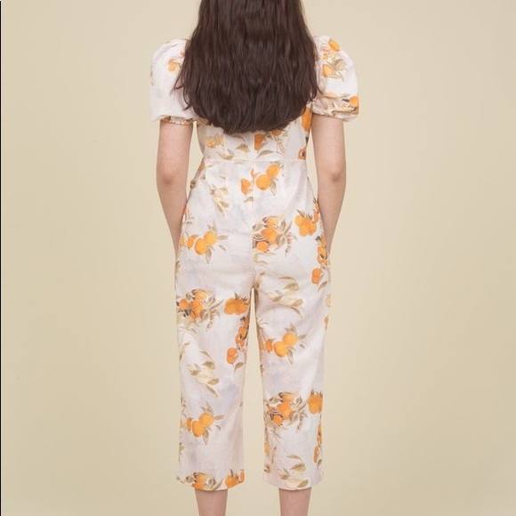 Samantha Pleet Garden Jumpsuit Size 12 - Picture 5 of 5